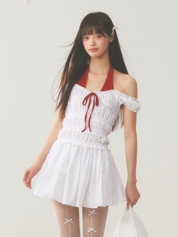 Patchwork Stripe Dress