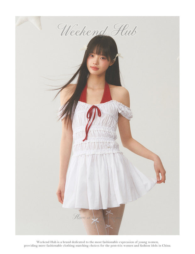 Patchwork Stripe Dress