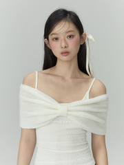 Off Shoulder Bow Top