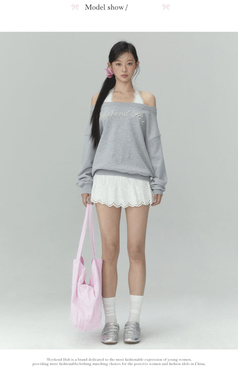 Lace A-Line Skirt