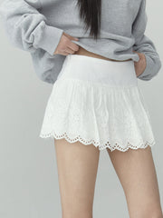 Lace A-Line Skirt