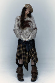 Fur Knit Pullover - My Store