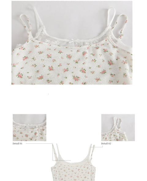 Floral Accent Top