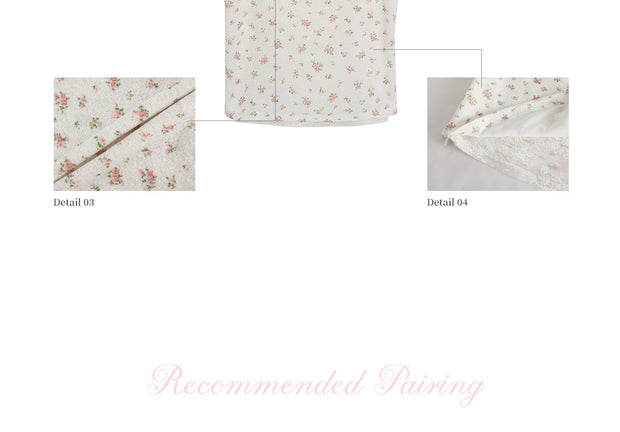 Floral Accent Top
