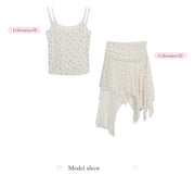 Floral Accent Top