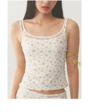 Floral Accent Top