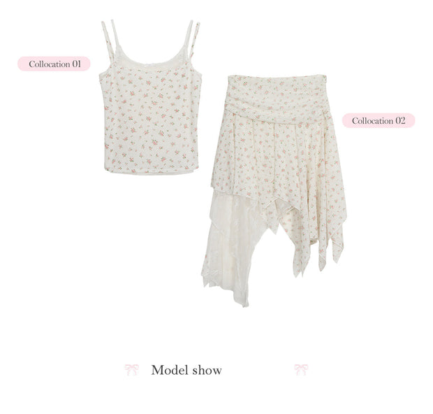 Irregular Hem Skirt
