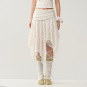 Irregular Hem Skirt