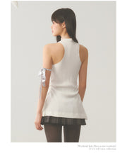 White Vest Top