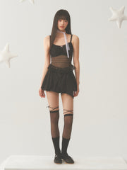 Black Lace Cami Top