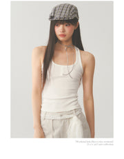 Lace Back Camisole Top