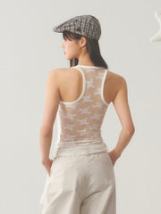 Lace Back Camisole Top