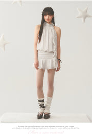 Halter Polka Dot Dress