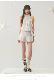 Halter Polka Dot Dress