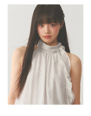 Halter Polka Dot Dress