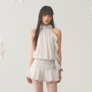 Halter Polka Dot Dress