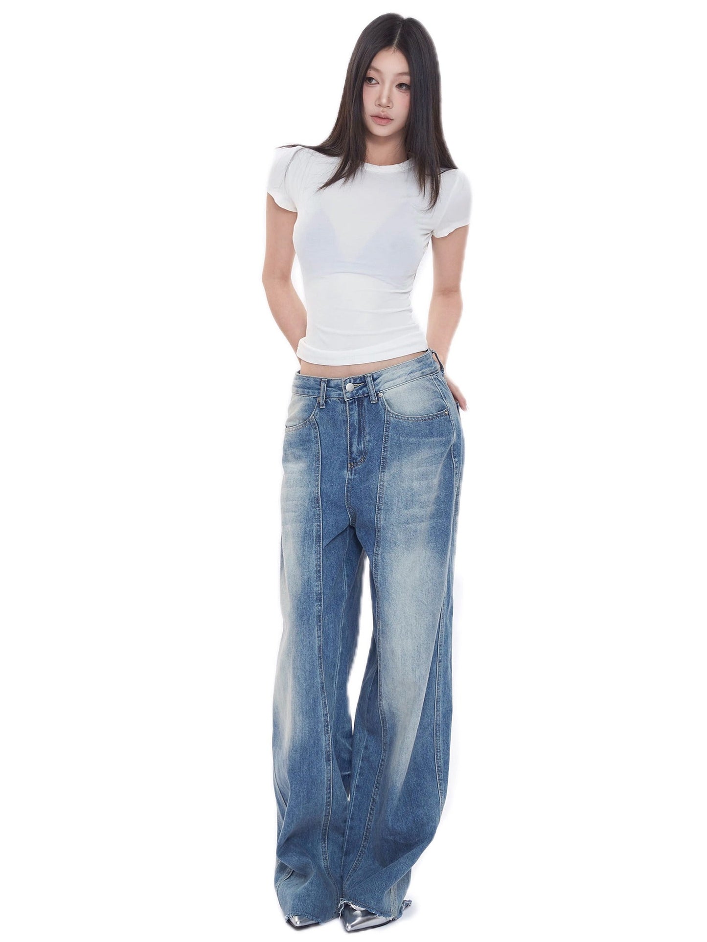 Retro Straight Jeans