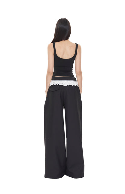 Backless Bustier Top
