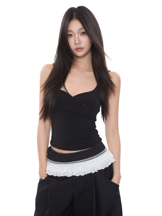 Backless Bustier Top