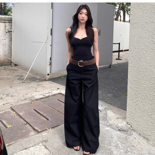 Backless Bustier Top