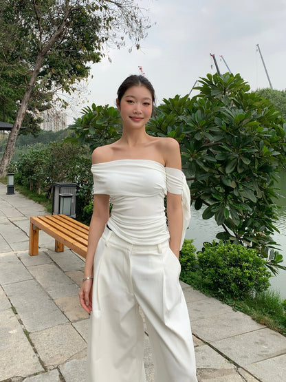 Shoulder Tie Top