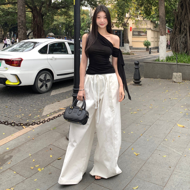 Shoulder Tie Top